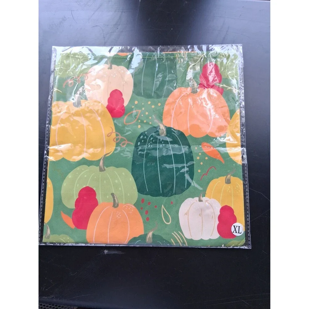 Thanksgiving Fall Pumpkins Kong Club Bandana for Dogs XL NWT Collectors Release